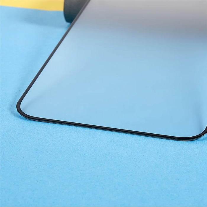 For iPhone 14 Plus Matte Full Glue Screen Protector Full Covering Anti-scratch Silk Printing Tempered Glass Film - 6