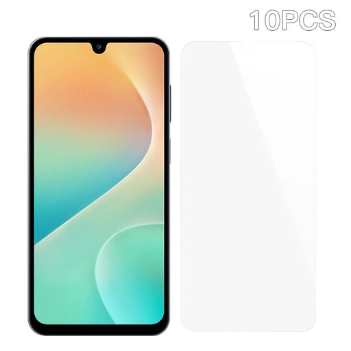RURIHAI 10Pcs For Samsung Galaxy M36 5G Screen Protector 0.26mm 2.5D High Aluminium Silicon Glass Film - 1