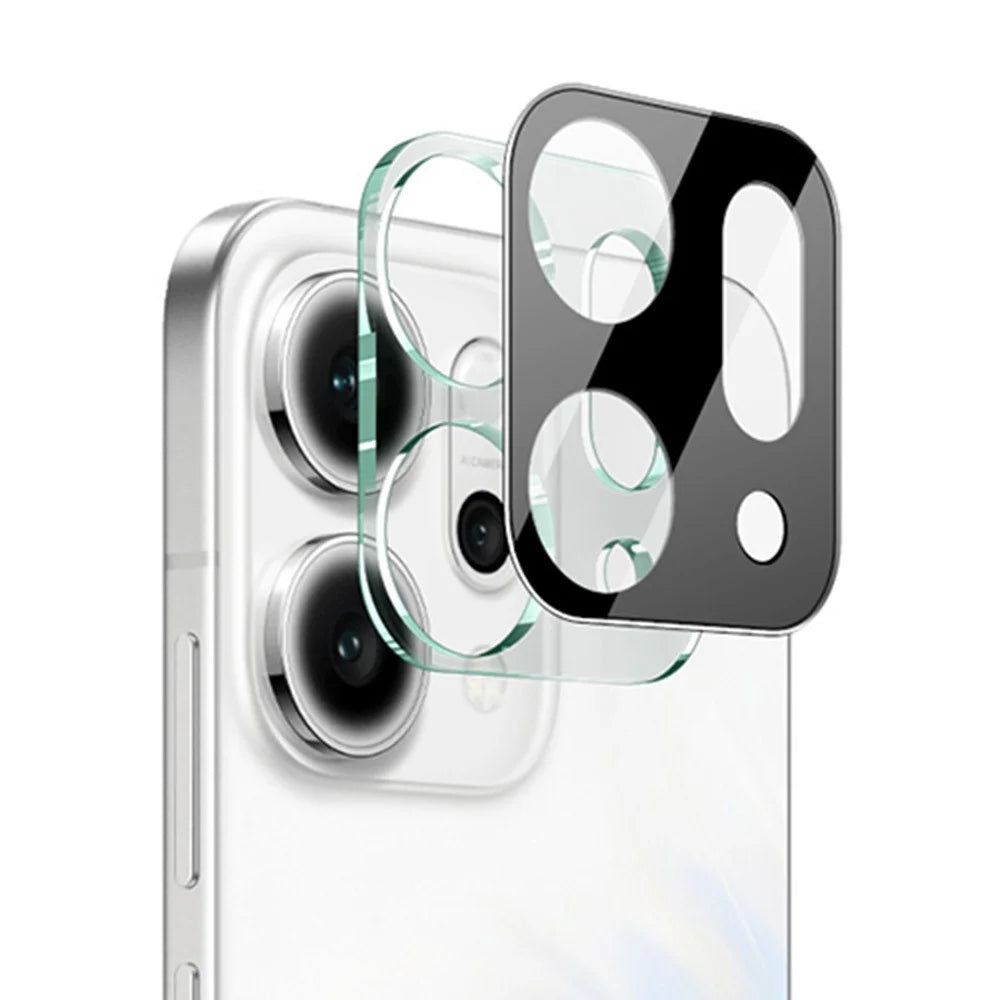 IMAK For Oppo Reno14 Pro 5G (Global) Camera Lens Protector Tempered Glass HD Clear Lens Film (Black Version) - 1