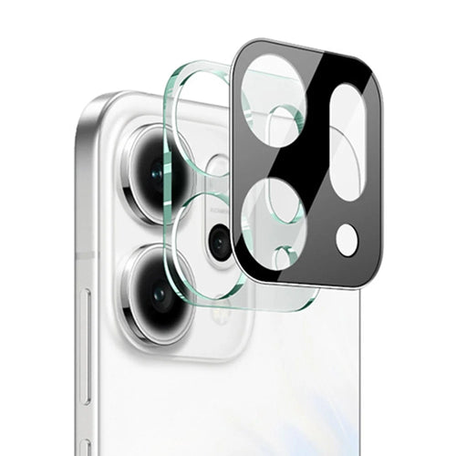 IMAK For Oppo Reno14 Pro 5G (Global) Camera Lens Protector Tempered Glass HD Clear Lens Film (Black Version) - 1