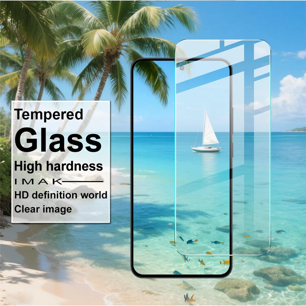 IMAK H Series For Oppo Reno14 5G (Global) Screen Protector Tempered Glass HD Clear Film (Fingerprint Unlock) - 2