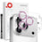 NORTHJO For iPhone 17 Pro Camera Lens Protector Glitter Bling Circles Tempered Glass HD Clear 3D Full Coverage - Pink - 1