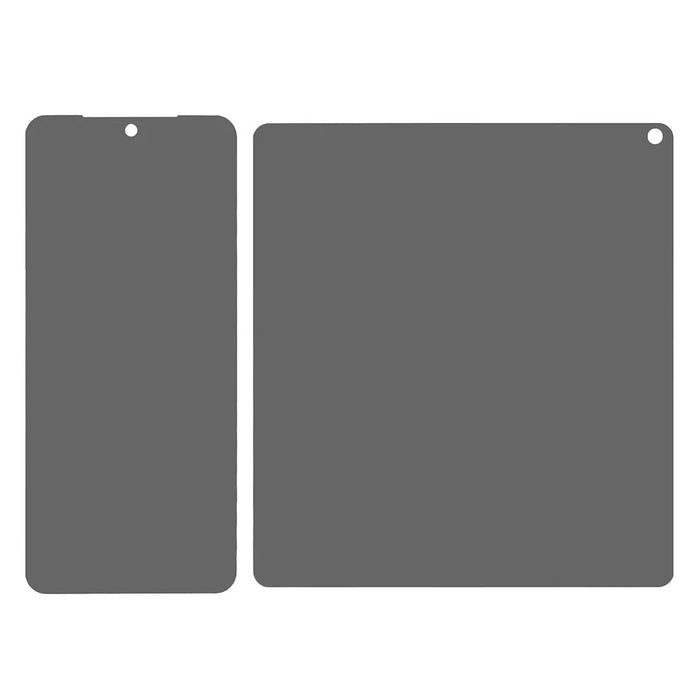 For Google Pixel 9 Pro Fold 5G Anti-Spy Screen Protector PET Matte Front and Back Screen Film - 2