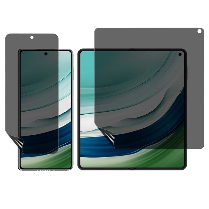 For Huawei Mate X5 Anti-Spy Screen Protector PET Matte Front and Back Screen Film - 1