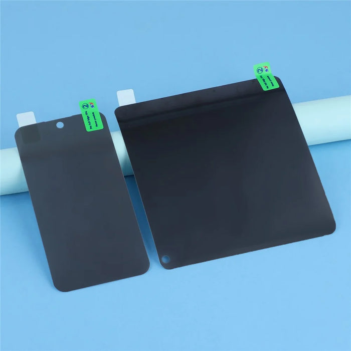 For Oppo Find N2 5G Anti-Spy Screen Protector PET Matte Front and Back Screen Film - 3