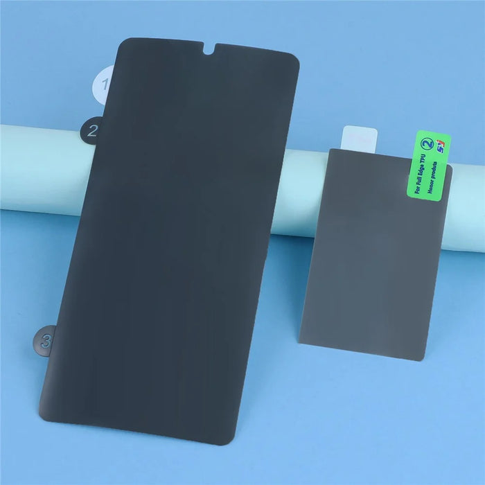 For vivo X Flip Anti-Spy Screen Protector PET Matte Front and Back Screen Film - 3