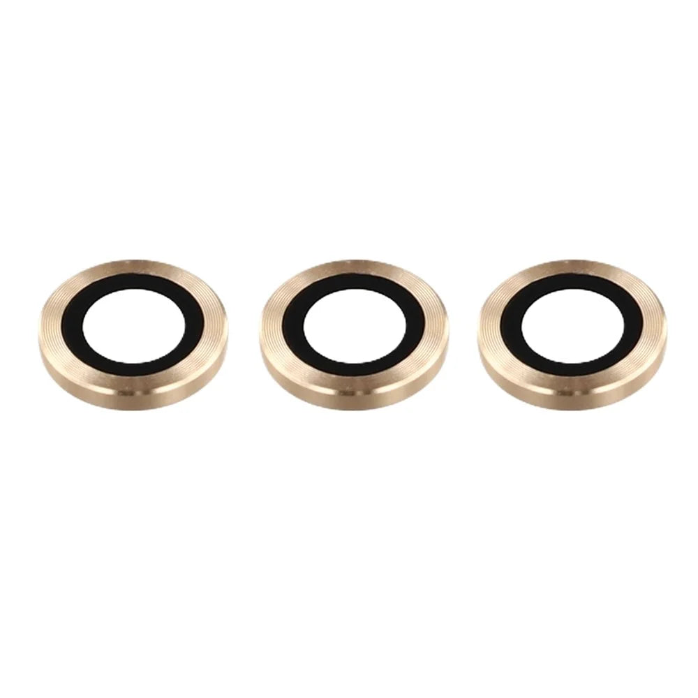For Samsung Galaxy Z Fold7 5G Camera Lens Protector Precise Positioning Individual Lens Film Set - Gold - 3