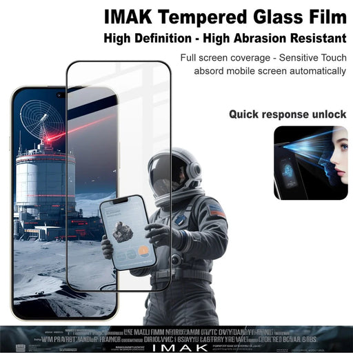 IMAK Pro+ Series For Huawei Maimang 40 5G Tempered Glass Full Screen Protector Sensitive Touch Film - 2
