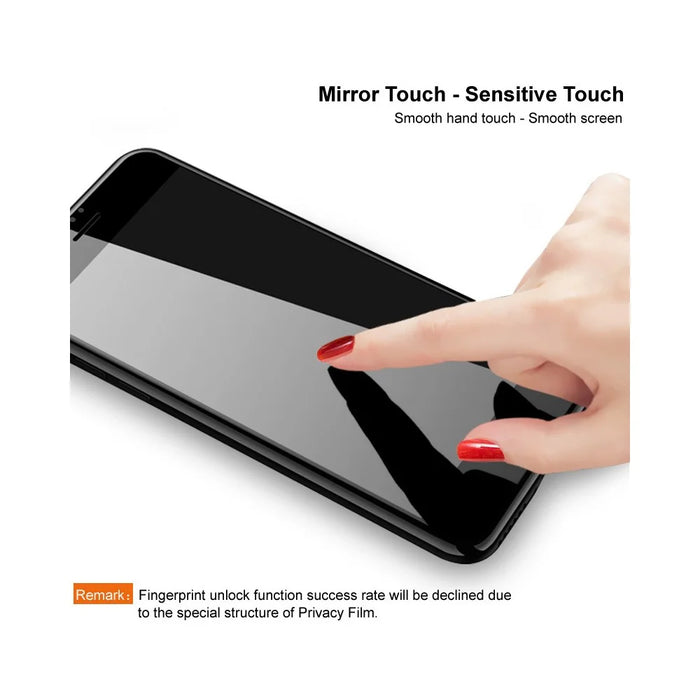 IMAK For Honor X7e 4G / X6c 4G Anti Peep Tempered Glass Screen Protector Full Coverage - 6