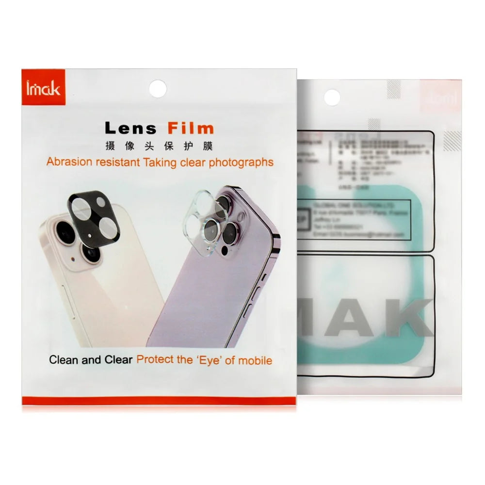 IMAK For vivo X200 FE 5G Tempered Glass Camera Lens Protector with Self Positioning Frame (Black Version) - 7