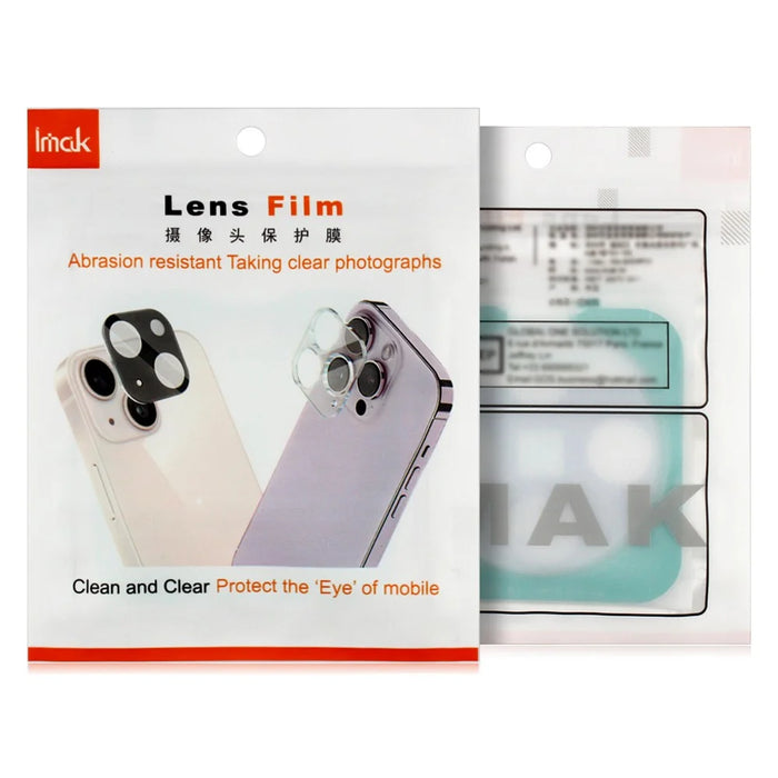 IMAK For vivo X200 FE 5G Tempered Glass Camera Lens Protector with Self Positioning Frame (Black Version) - 7