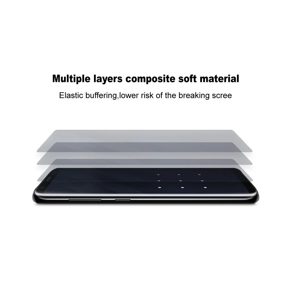 IMAK Hydrogel Film 4th For Oppo Reno14 F 5G Screen Protector Ultra Clear Soft TPU Film (Fingerprint Unlock) - Transparent - 5