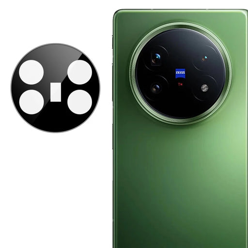IMAK For vivo X Fold5 5G Camera Lens Protector Tempered Glass HD Clear Lens Film (Black Version) - 1