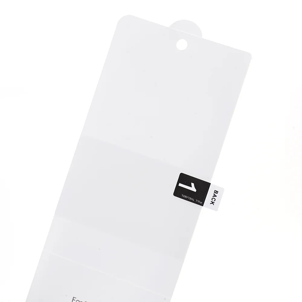 For Samsung Galaxy Z Fold7 5G 1 Set Hydrogel Film TPU+PET Front Screen Protector + Back Cover -  Transparent - 5