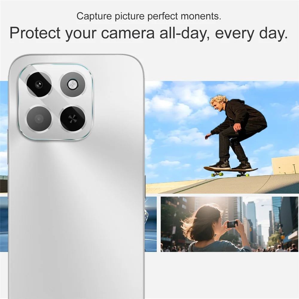 IMAK For Honor X6c 4G Camera Lens Protector Slim Tempered Glass Lens Film - 4