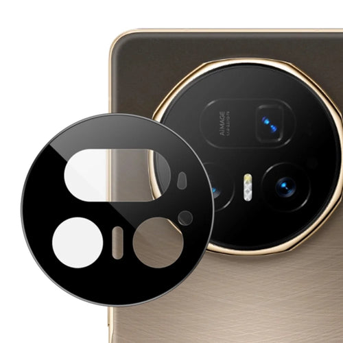 IMAK For Honor Magic V5 5G Camera Lens Protector Tempered Glass HD Clear Lens Film (Black Version) - 1