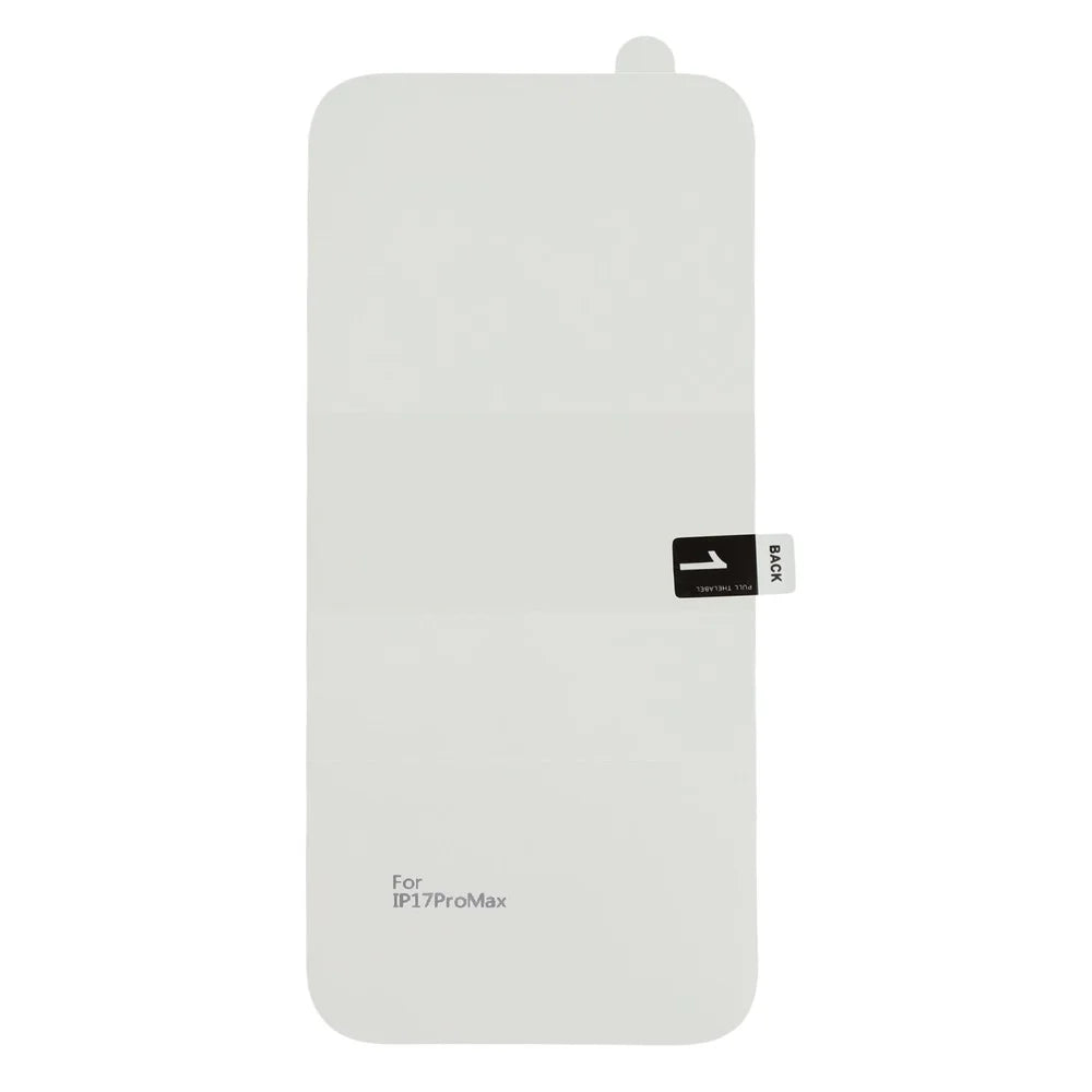 For iPhone 18 Pro Max / 17 Pro Max PET Hydrogel Film Full Coverage HD Clear Screen Protector - 3