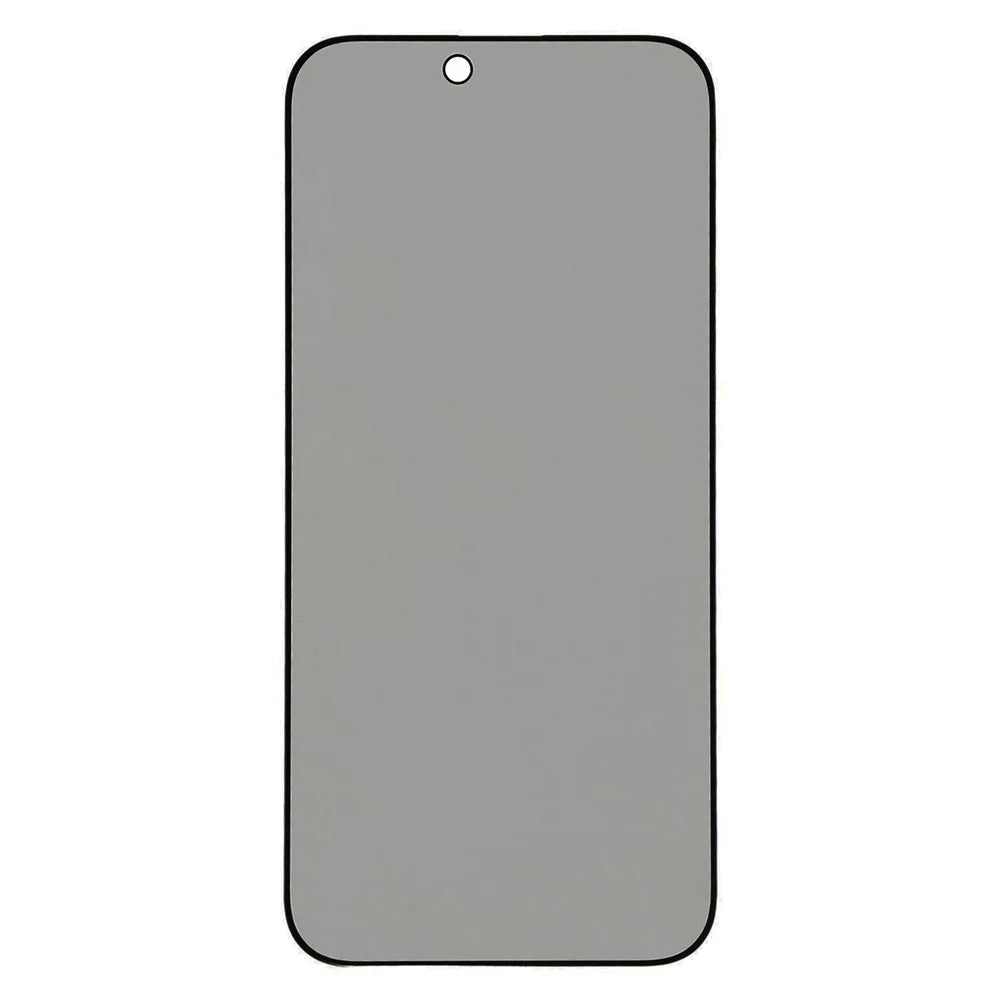 For iPhone Air Anti-spy Screen Protector Full Glue Bright Silk Printing Edge Matte Full Cover Tempered Glass Film - 2