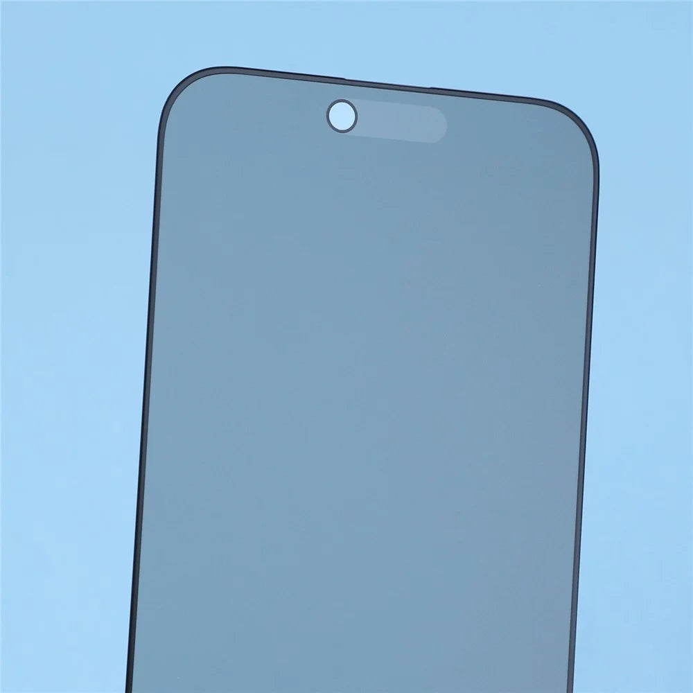 For iPhone Air Anti-spy Screen Protector Full Glue Bright Silk Printing Edge Matte Full Cover Tempered Glass Film - 4