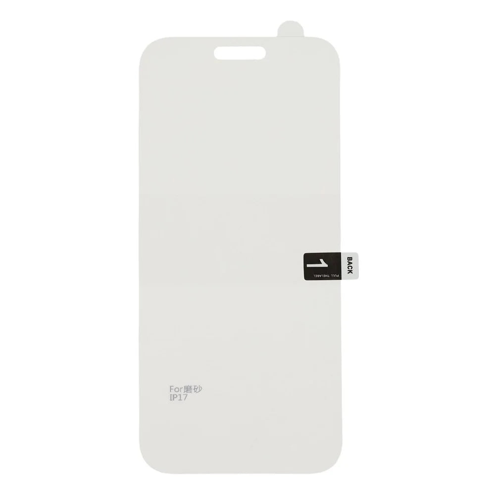 For iPhone 17 Screen Protector Matte Full Coverage PET Screen Hydrogel Film - 3