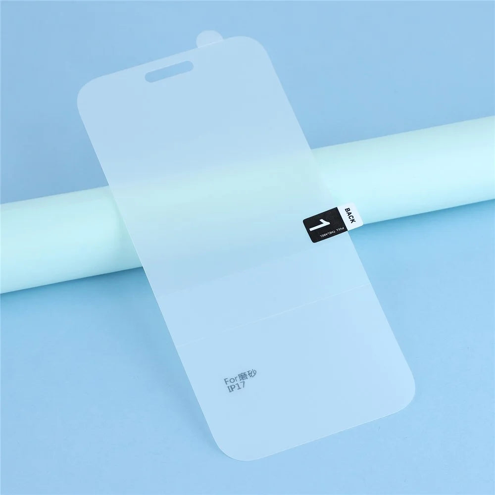 For iPhone 17 Screen Protector Matte Full Coverage PET Screen Hydrogel Film - 4