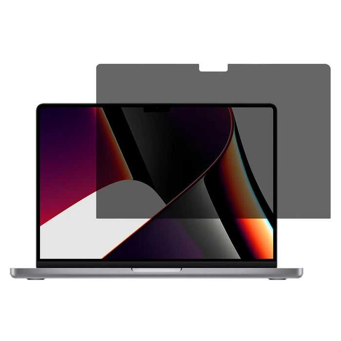 Privacy Screen Protector for MacBook Pro 14 inch (2024) A3401  /  A3112  /  A3185  /  (2023) A2442  /  A2779  /  A2918  /  A2992 Full Screen Tempered Glass Film - 1