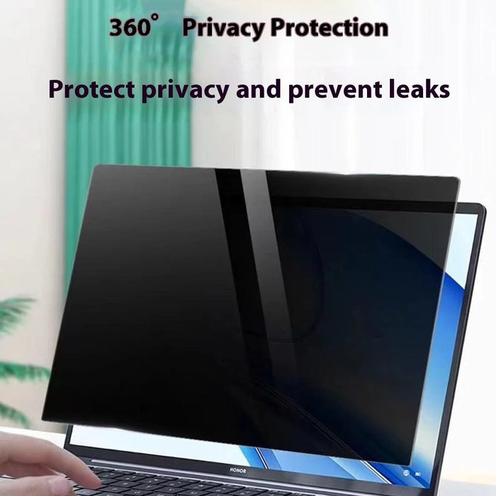 295 x 166mm Privacy Screen Protector for 13.3 inch 16:9 Laptops Matte Anti Fingerprint Soft Film - 4