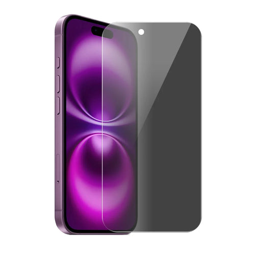 ENKAY HAT PRINCE For iPhone Air Anti-Spy Film  Anti-Glare Screen Protector Tempered Glass - Black - 1