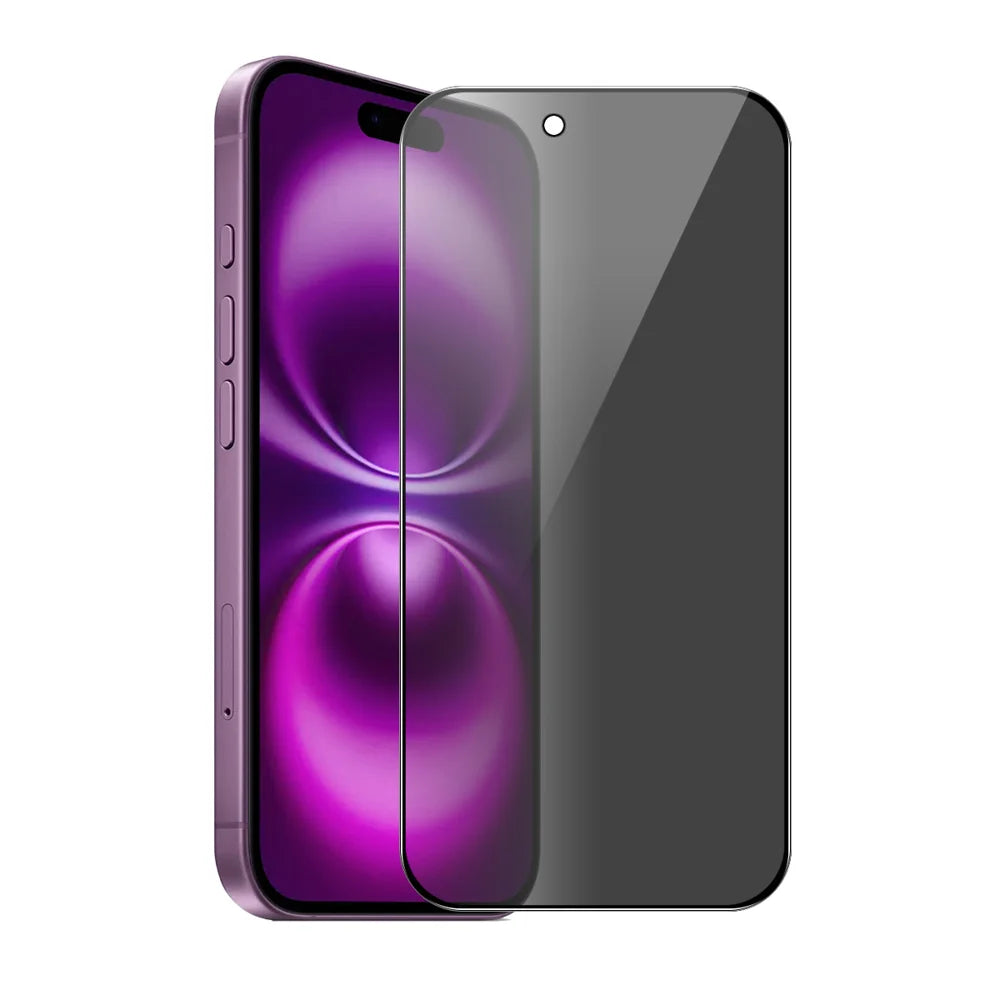 ENKAY HAT PRINCE For iPhone Air Privacy Screen Protector  28-degree Anti-Spy Tempered Glass - Black - 1