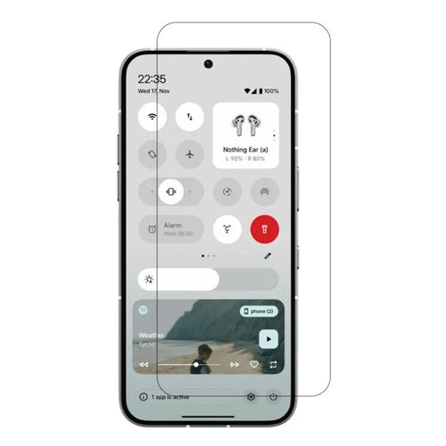 AMORUS For Nothing Phone (3) 5G Front Screen Protector 2.5D Arc Edge 9H High Aluminum-Silicon Glass Film - 1