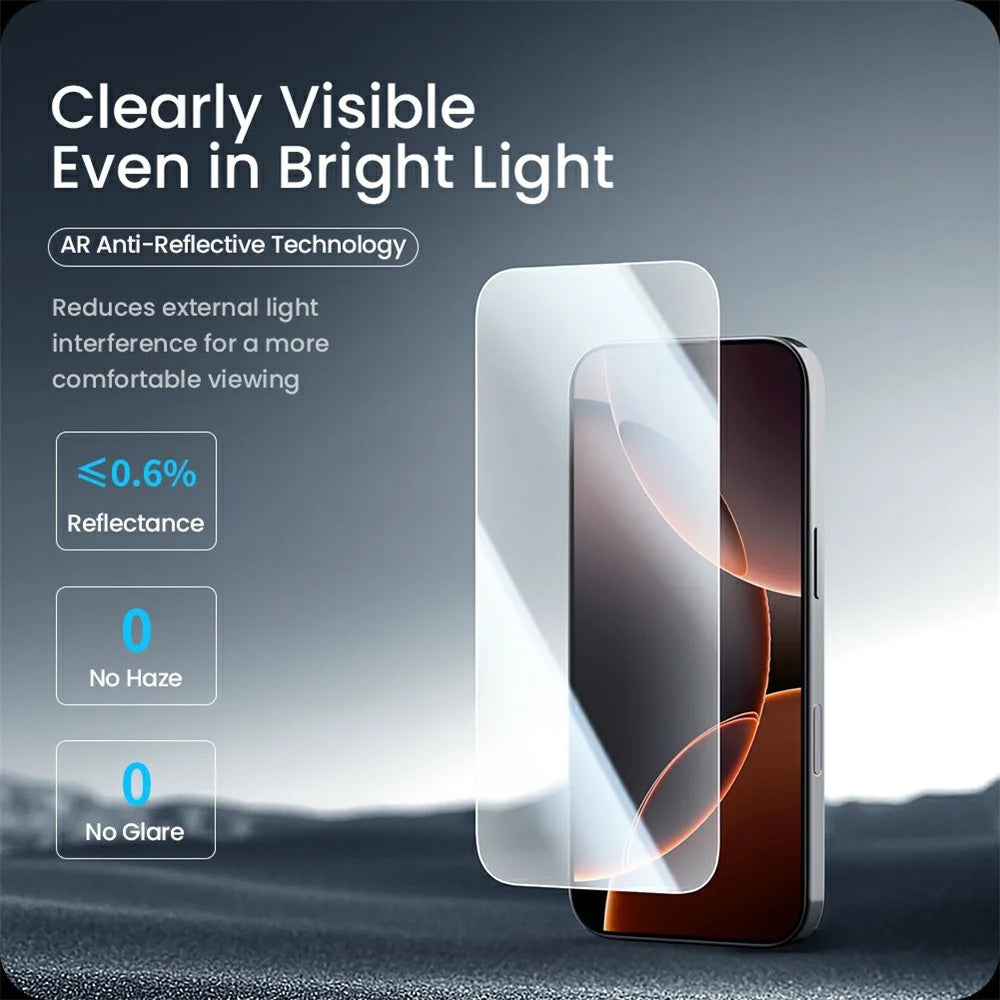 NILLKIN H+Pro For iPhone 16 Pro Screen Protector HD Clear AR Tempered Glass Film - 6