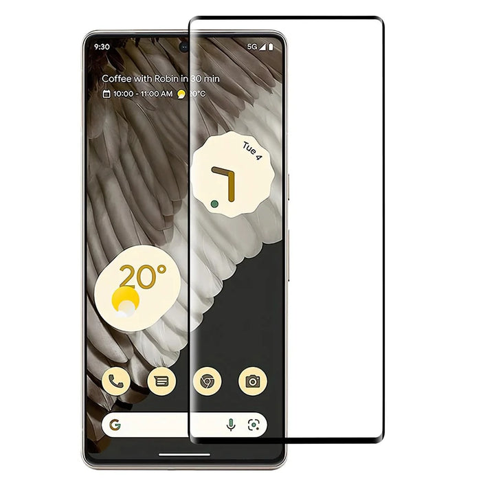 Anti-explosion Screen Protector For Google Pixel 7 Pro 5G, 3D Curved Side Glue Tempered Glass Film - 1