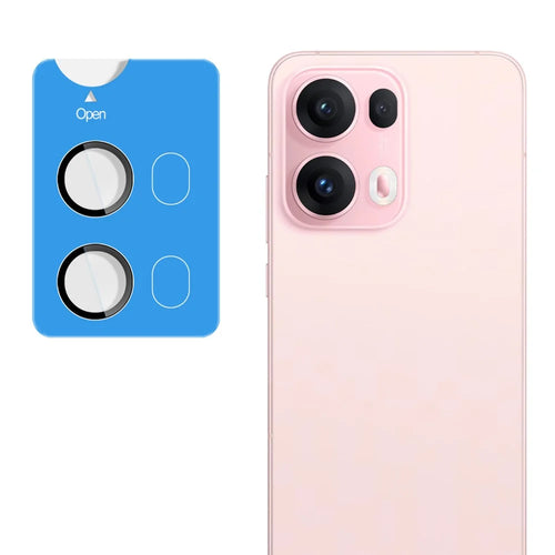 IMAK For Oppo Reno13 Pro 5G Tempered Glass Camera Lens Protector with Self Positioning Frame (Complete Covering) - 1