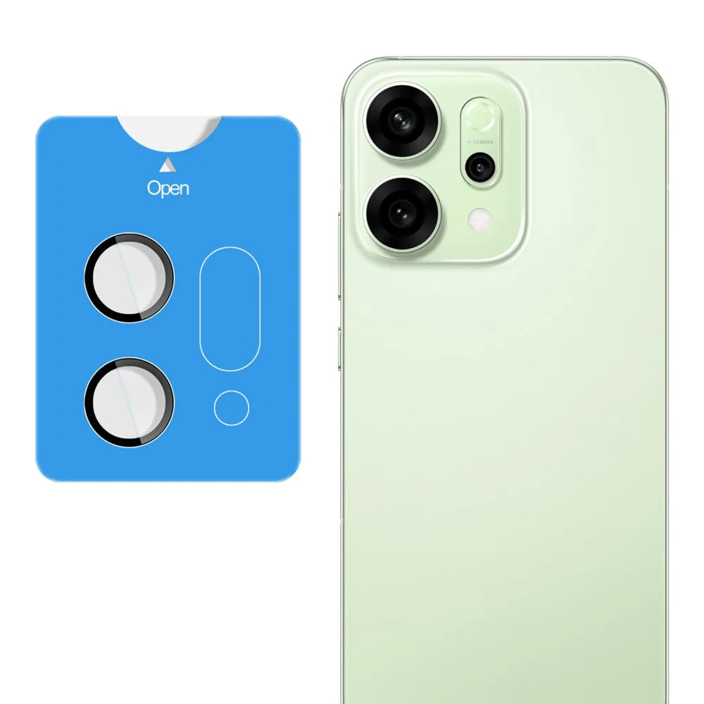 IMAK For Oppo Reno14 5G (Global) Tempered Glass Camera Lens Protector with Self Positioning Frame (Complete Covering) - 1