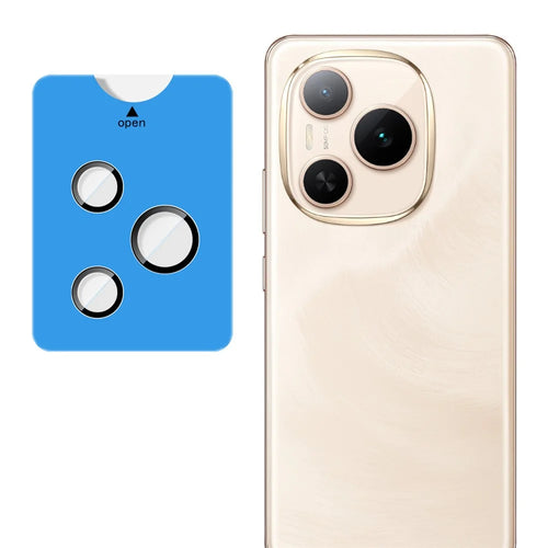 IMAK For Honor Power 5G Tempered Glass Camera Lens Protector with Self Positioning Frame (Complete Covering) - 1