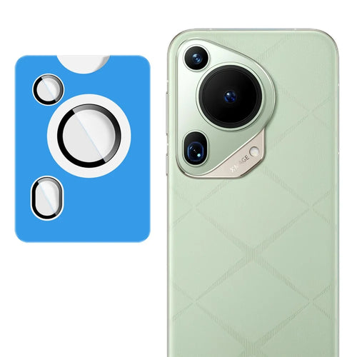 IMAK For Huawei Pura 70 Ultra Tempered Glass Camera Lens Protector with Self Positioning Frame (Complete Covering) - 1