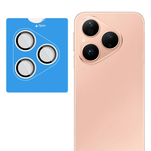 IMAK For Huawei Pura 80 Tempered Glass Camera Lens Protector with Self Positioning Frame (Complete Covering) - 1