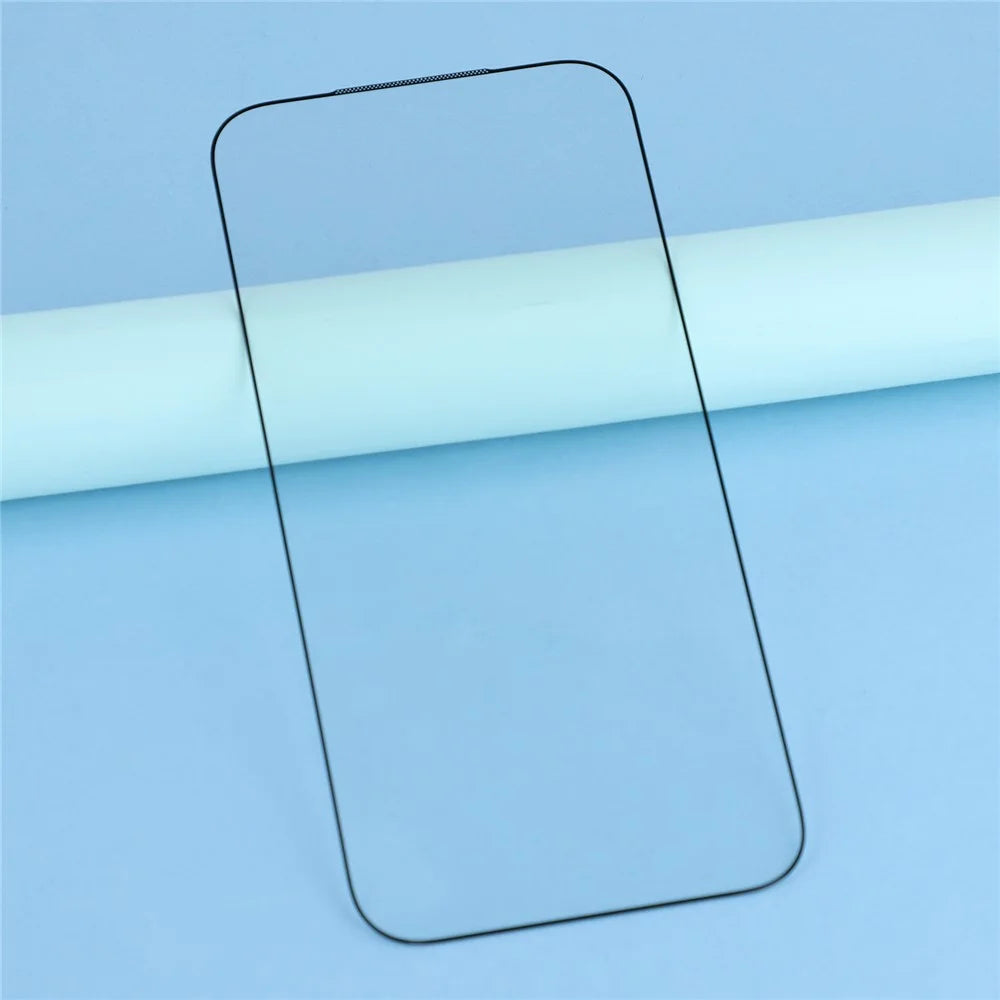 For iPhone 17 Pro Max Screen Protector Silk Printing Full Glue HD Clear Screen Film - 3
