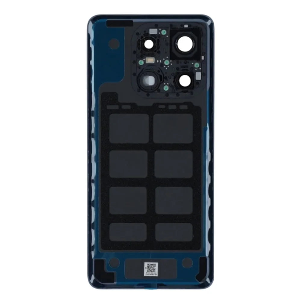 For Xiaomi 14T Pro Back Battery Housing Cover with Camera Ring Lens Cover Spare Part (Without Logo) - Blue - 3