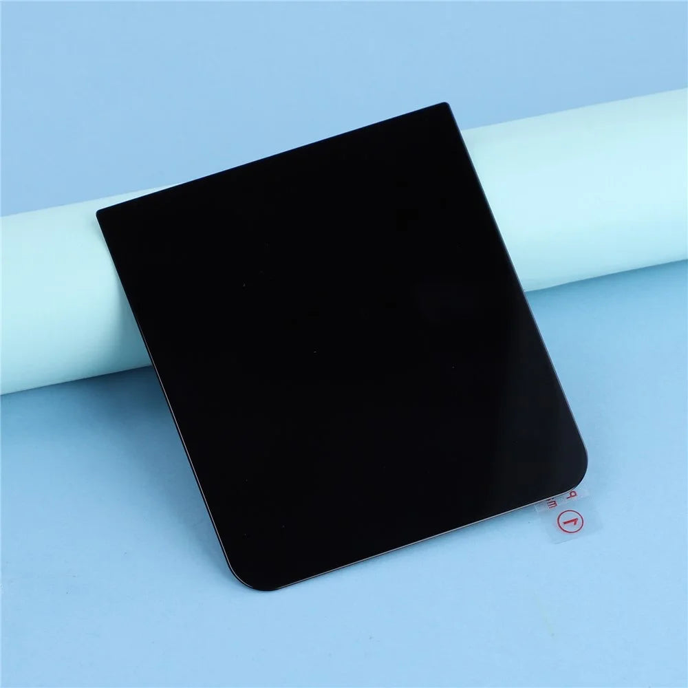 For Samsung Galaxy Z Flip7 FE 5G / Z Flip6 5G Rear Screen Protector Silk Printing Tempered Glass Back Film Set - 6