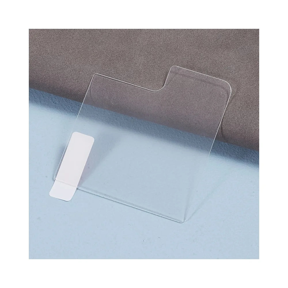 For Samsung Galaxy Z Flip7 5G 3D Camera Lens Film + Arc Edge Tempered Glass Rear Screen Protector - 4
