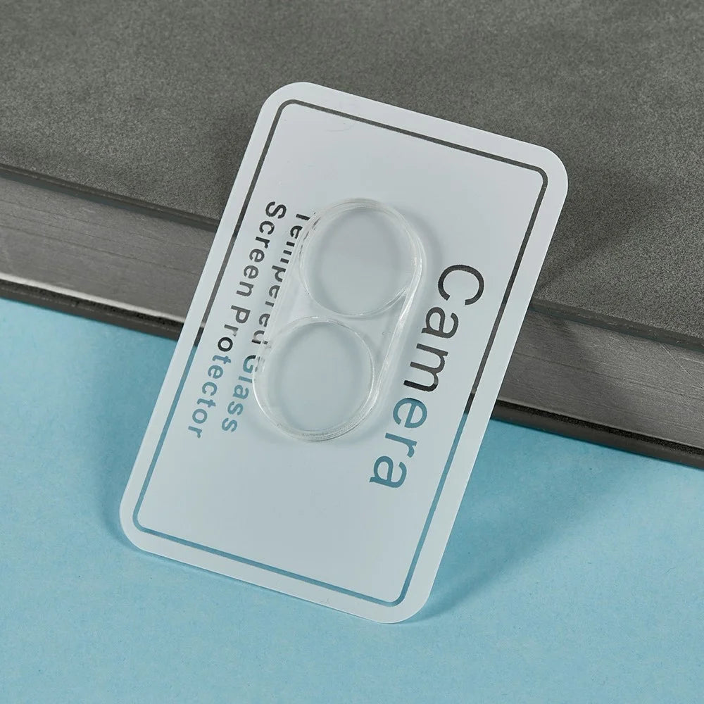 2Pcs For Samsung Galaxy Z Flip7 FE 5G Camera Lens Protector 3D Arc Edge Anti-Scratch Tempered Glass Lens Film - 5