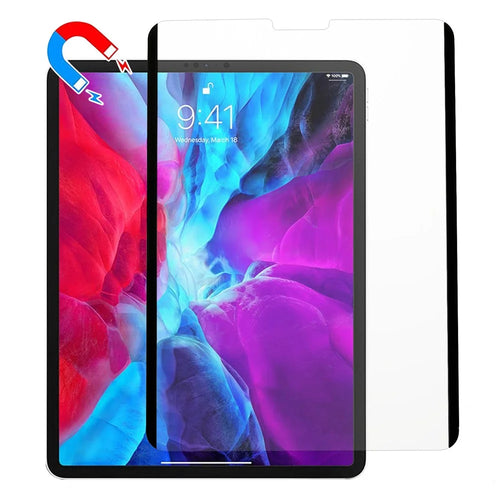For iPad Pro 12.9 (2022) / (2021) / (2020) Paper-like Screen Protector Reusable Magnetic Absorption PVC Tablet Screen Film for Drawing Writing Note-taking - 1