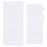 For Samsung Galaxy Z Flip7 5G Clear PET Film Soft Front and Back Screen Protector - Transparent - 3