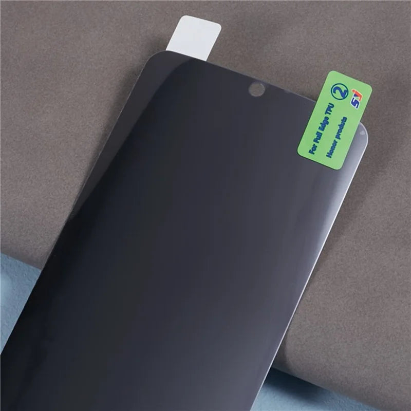 For Samsung Galaxy Z Flip7 FE 5G Screen Protector Anti-Spy TPU Matte Screen Protective Hydrogel Film - Black - 4