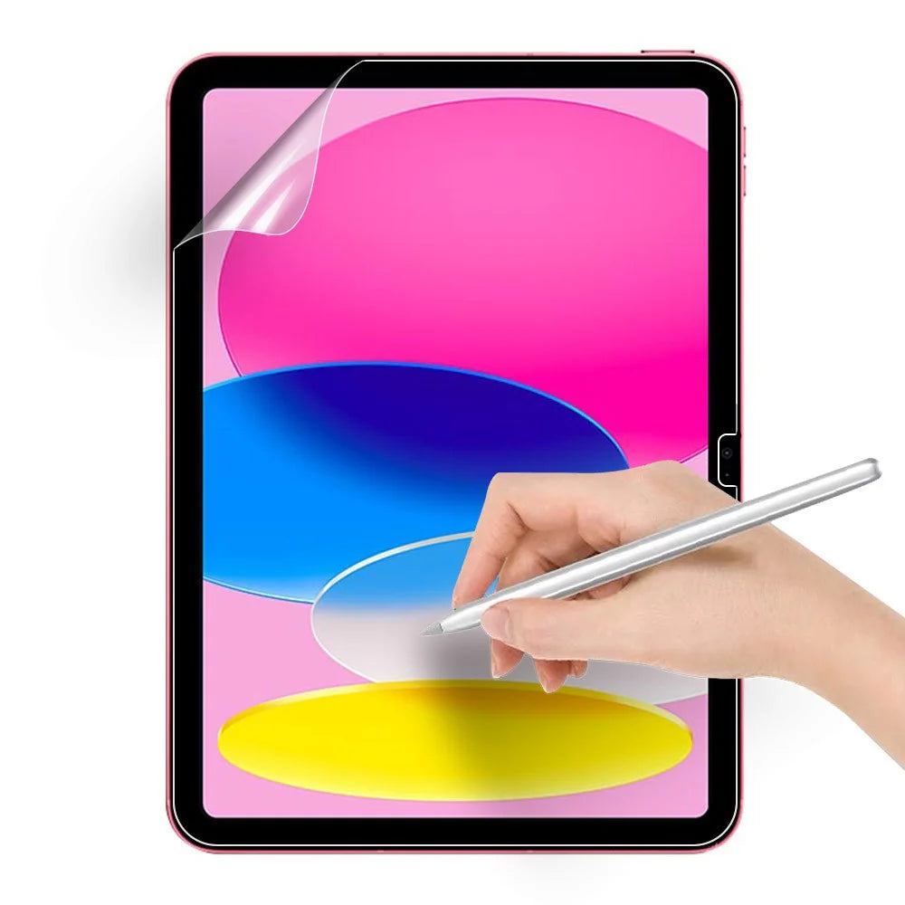 Paper-Like Screen Protector for iPad (2025) / 10.9 (2022) Full Cover Ultra Clear Anti-Scratch PET Paperfeel Film for Drawing Writing Note-Taking - 1