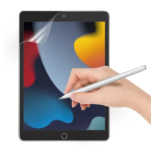 For iPad 10.2 (2021) / (2020) / (2019) Paper-feel Screen Protector Anti-scratch Full Cover PET Film for Drawing Writing - 1