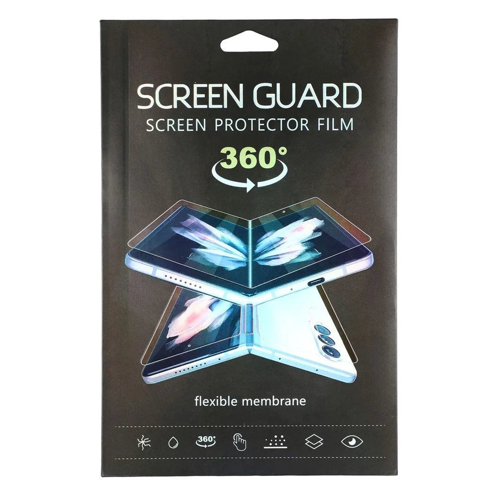 For Samsung Galaxy Z Fold7 5G Hydrogel Screen Protector Set, Outside + Inside + Back + Side Soft TPU Film - 7