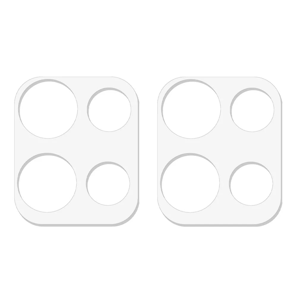 2Pcs For Motorola Edge 60 Pro 5G Camera Lens Protector 3D Arc Edge Anti-Scratch Tempered Glass Lens Film - Transparent - 2