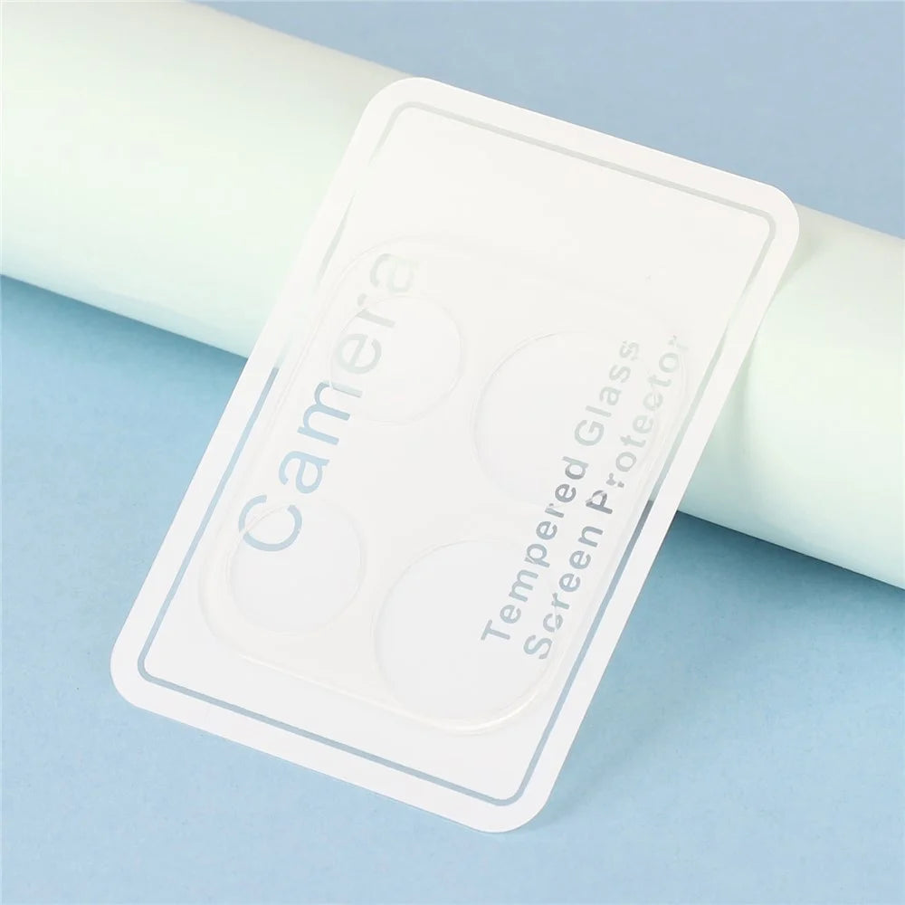 2Pcs For Motorola Edge 60 Pro 5G Camera Lens Protector 3D Arc Edge Anti-Scratch Tempered Glass Lens Film - Transparent - 3